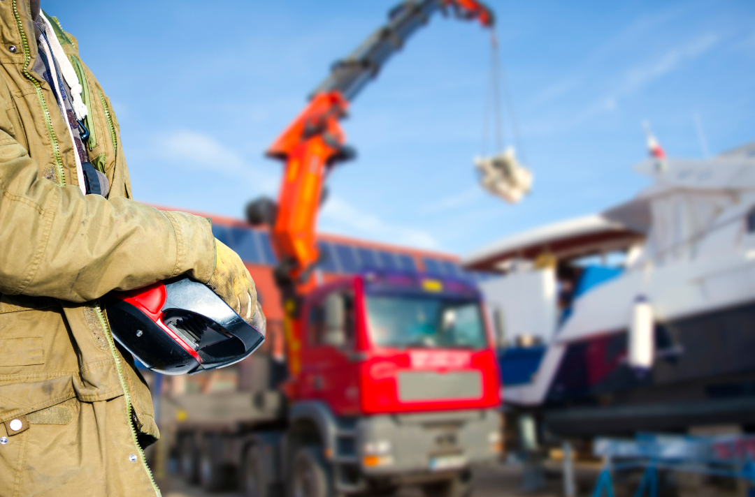 Grue auxiliaire de chargement